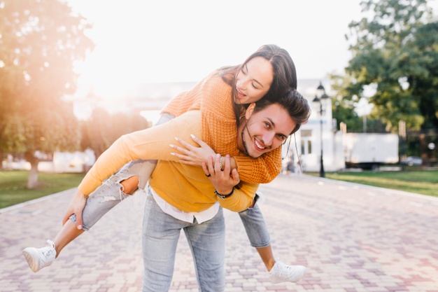 Felicidad y apoyo en pareja