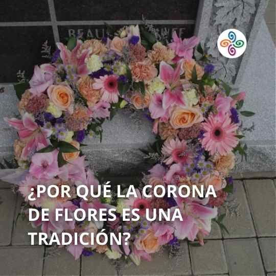 Corona de flores: tradición